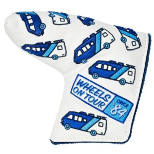 Wheels on Tour Blade Putter Headcover