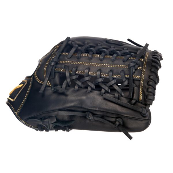 MVP Prime Outfield Baseball Glove 12.75", Black/Almond - Image 3
