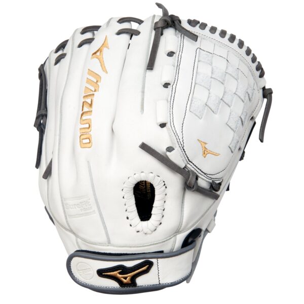 MVP Prime Fastpitch Softball Glove 12", White/Grey