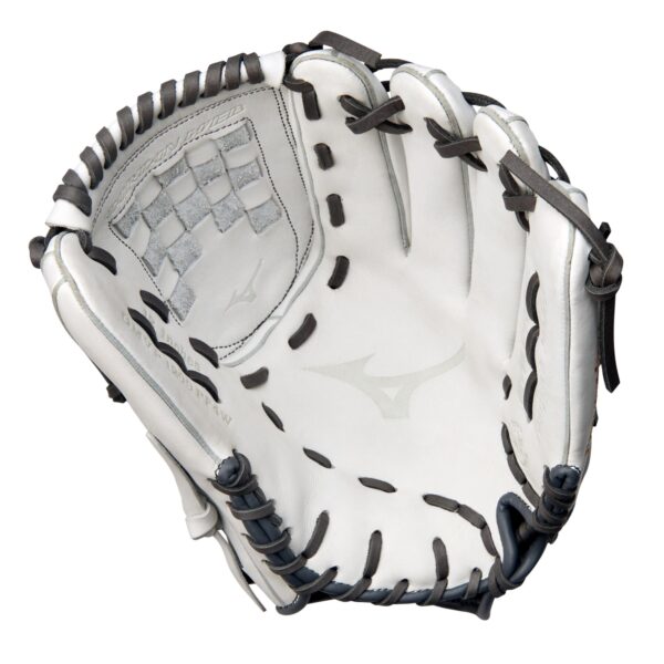 MVP Prime Fastpitch Softball Glove 12", White/Grey - Image 2