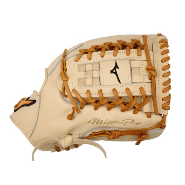 GMP-1000D Mizuno Pro, Premium Pitcher Baseball Glove, 12", Deep Pocket, Tartan 4 Web - Image 3