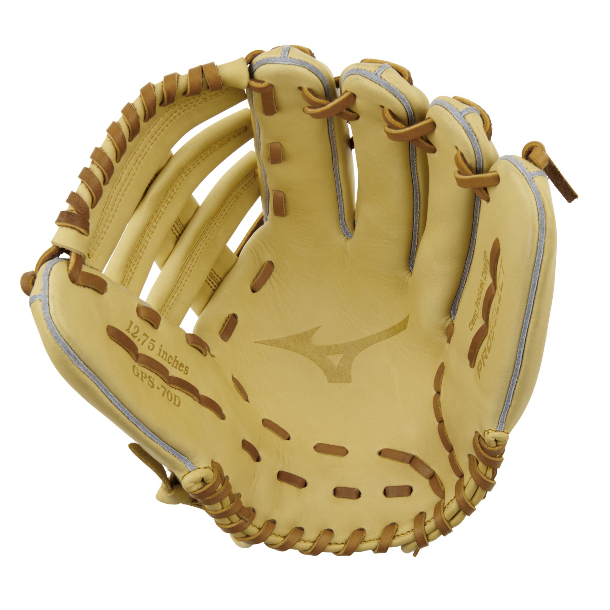 GPS-70D Pro Select, Premium Outfielder Baseball Glove, 12.75", Deep Pocket, Cross 2 Web - Image 2