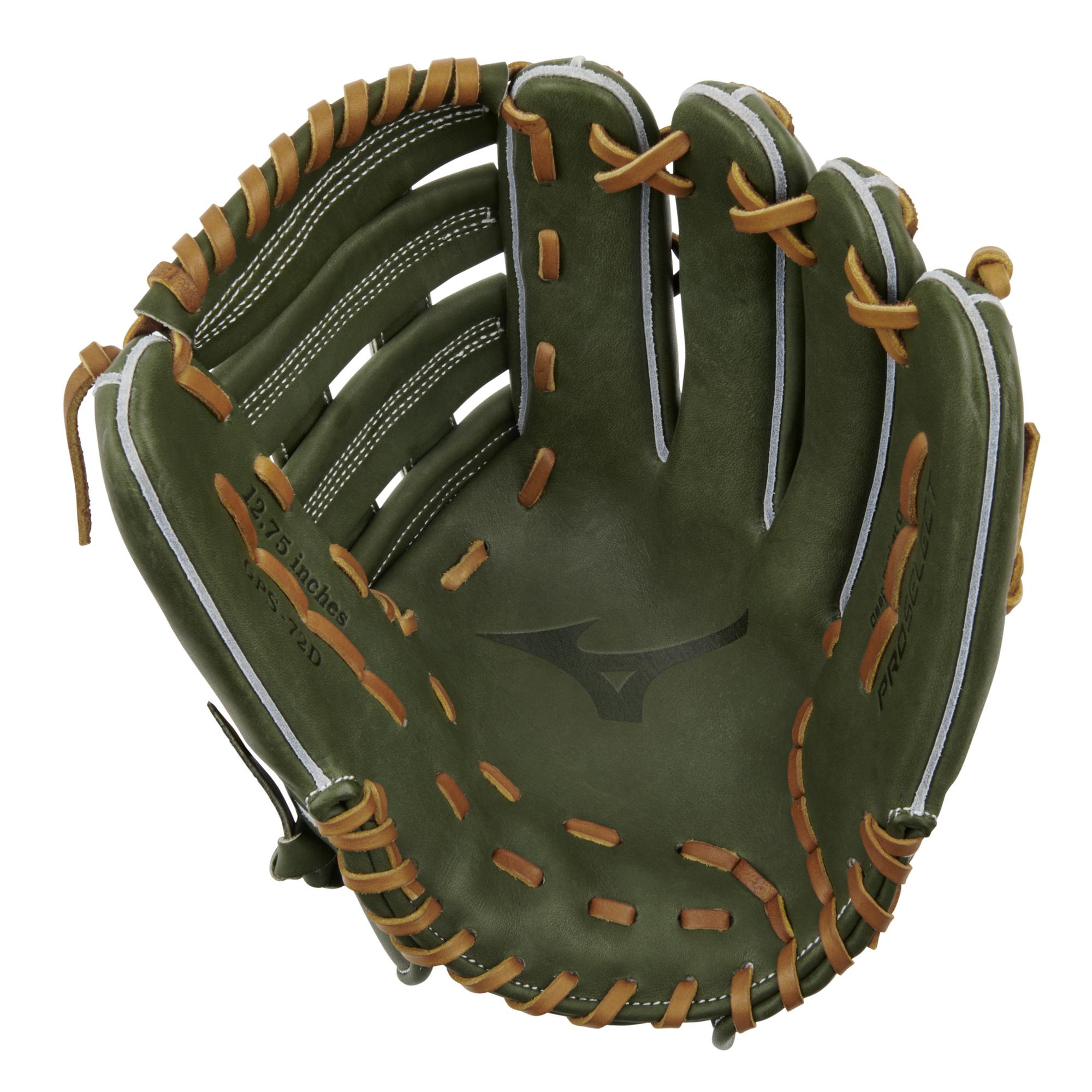 GPS-72D Pro Select, Premium Outfielder Baseball Glove, 12.75", Deep Pocket, Dual H Web - Image 2