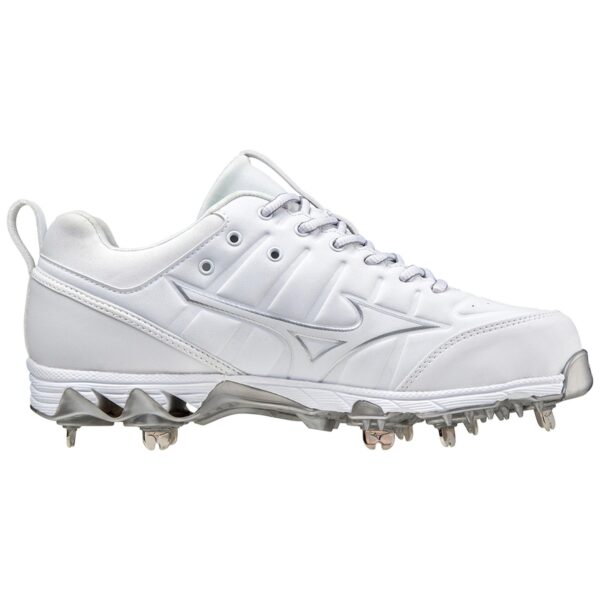 9-Spike Swift 7 Low Womens Metal Softball Cleat - Image 3