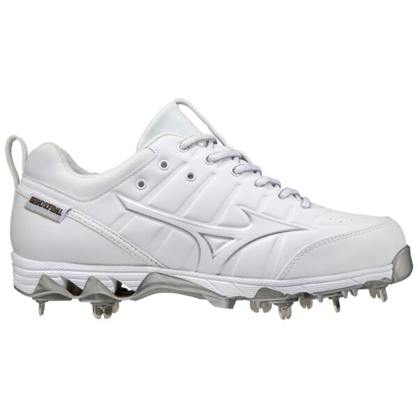 9-Spike Swift 7 Low Womens Metal Softball Cleat - Image 6