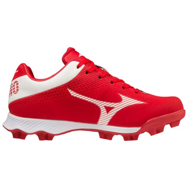 Mizuno Wave Lightrevo TPU Junior Molded Low Baseball Cleat - Image 3