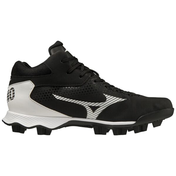 Mizuno Wave Lightrevo TPU Men's Molded Mid Baseball Cleat - Image 3