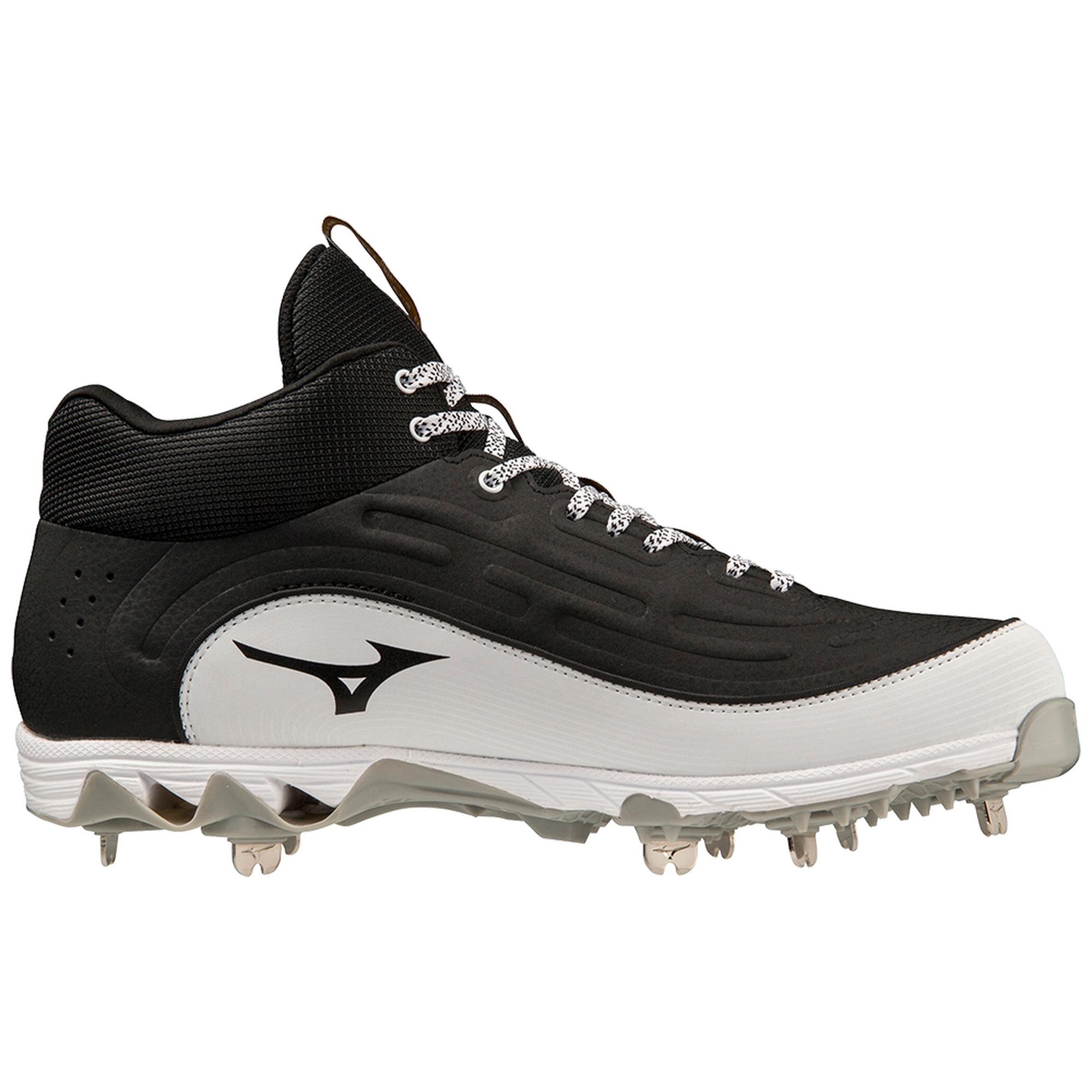 9-SpikeĀ® Ambition 3 Mid Men's Metal Baseball Cleat - Image 3