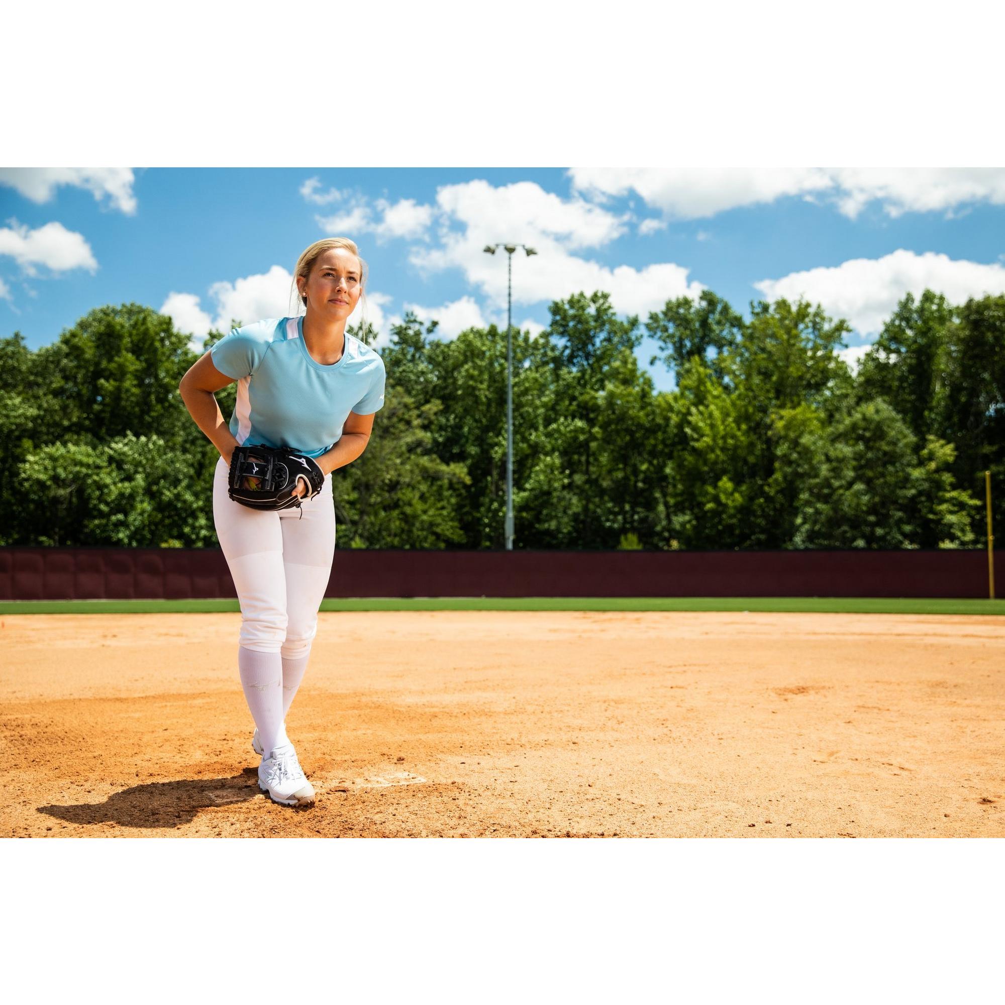 Women's Belted Stretch Softball Pant - Image 4