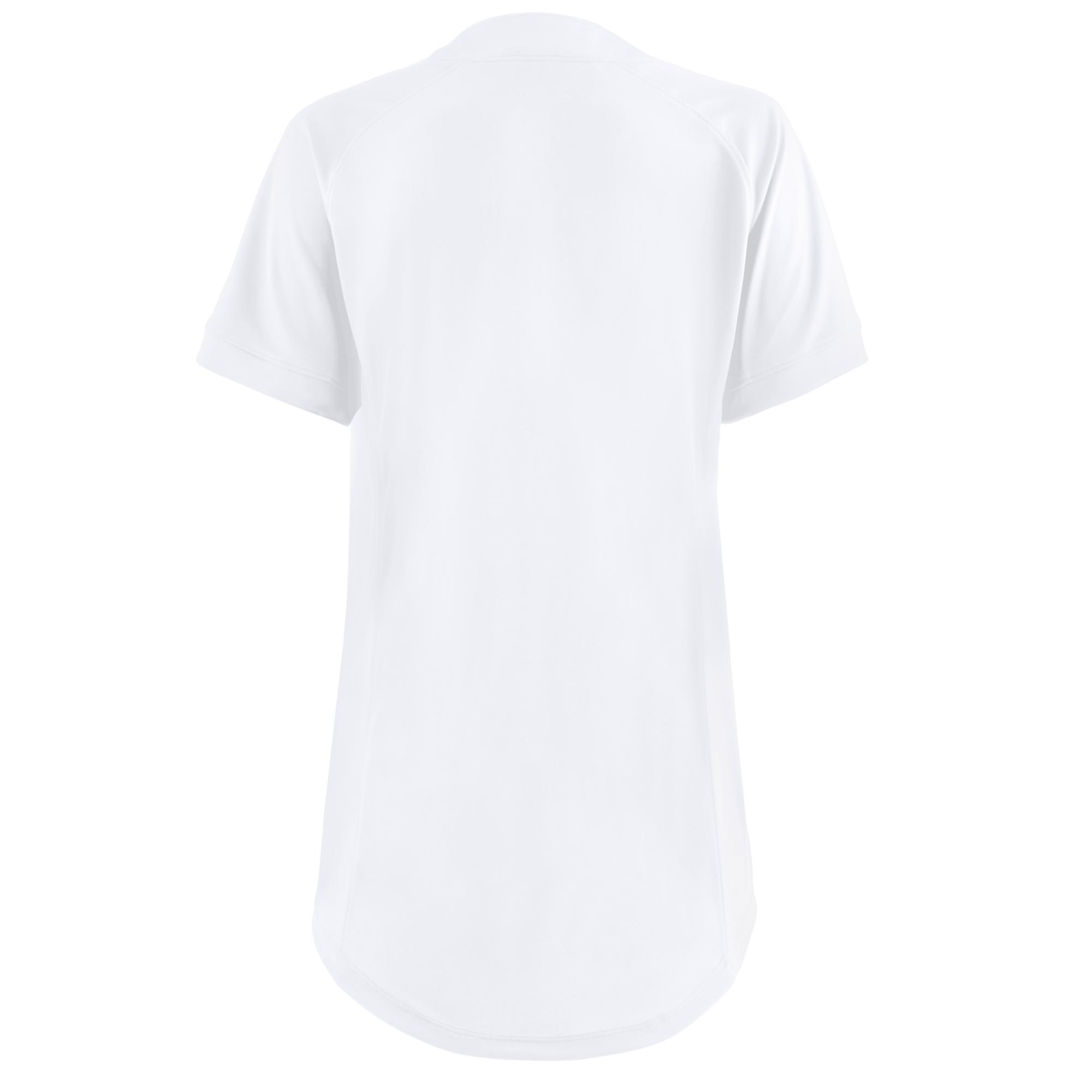 Women's NXT 1-Button Short Sleeve Softball Jersey - Image 2