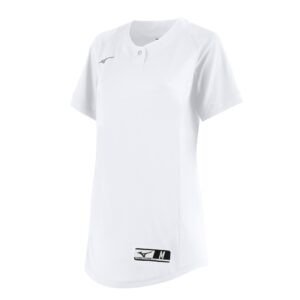 Youth Girl's NXT 1-Button Short Sleeve Softball Jersey