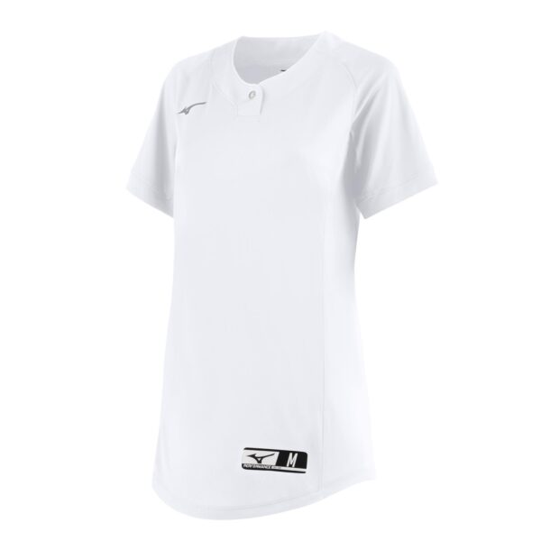 Youth Girl's NXT 1-Button Short Sleeve Softball Jersey