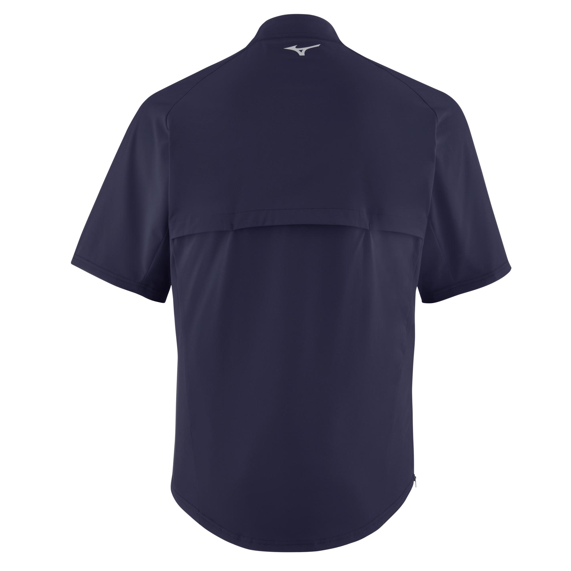 Mizuno Men's Short Sleeve Baseball Hitting Jacket - Image 2