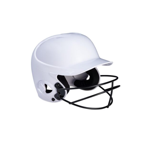 MVP Series Solid Batting Helmet with Fastpitch Softball Mask