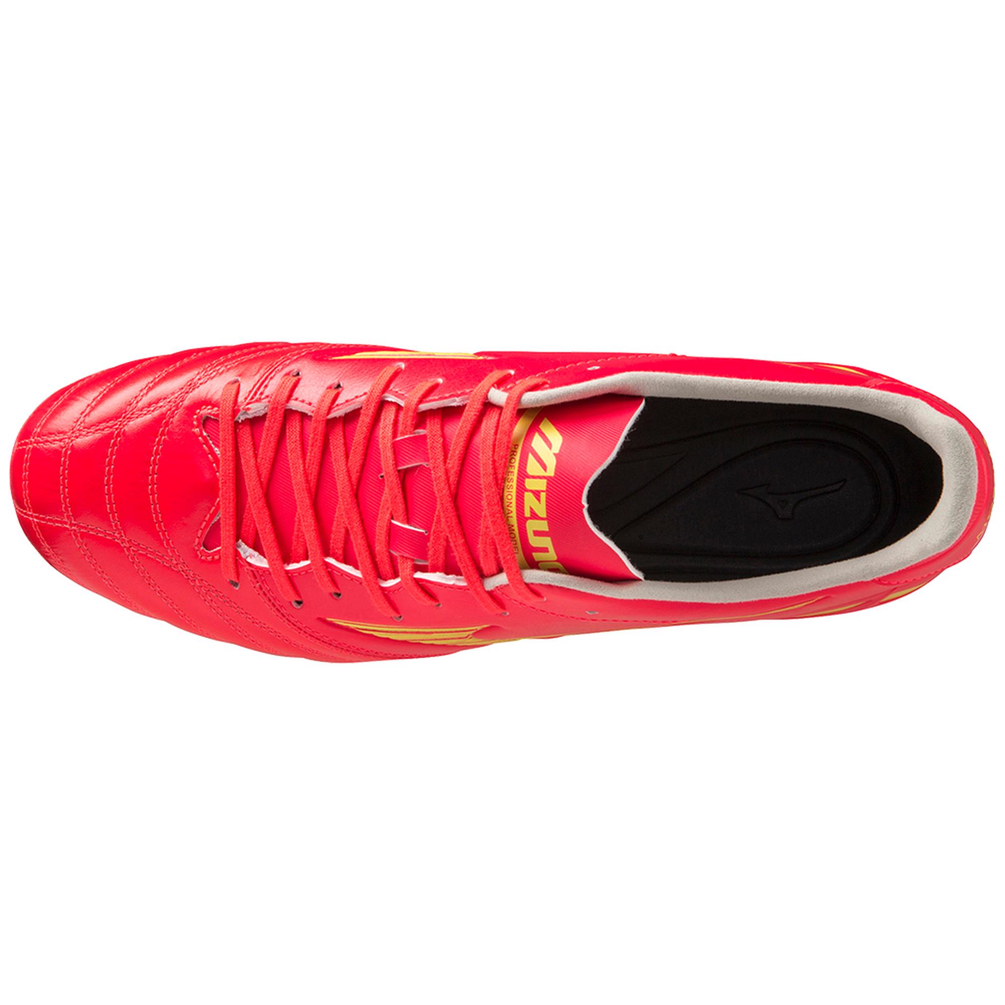 Morelia Neo IV Pro FG Firm Ground KL Soccer Cleat, Fiery Coral - Image 4