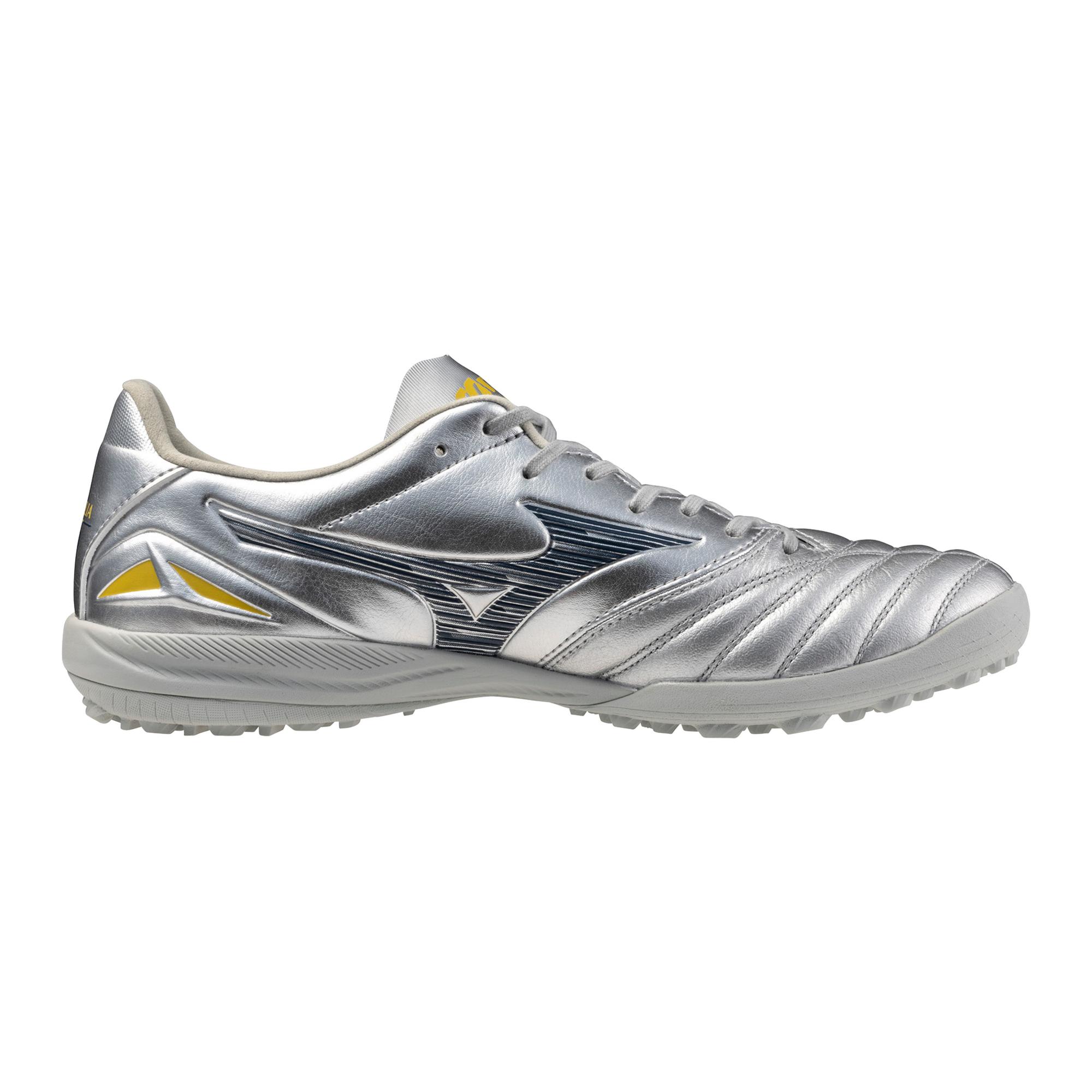 Morelia Neo IV Pro KL AS Turf Soccer Shoe, Platinum Silver - Image 3