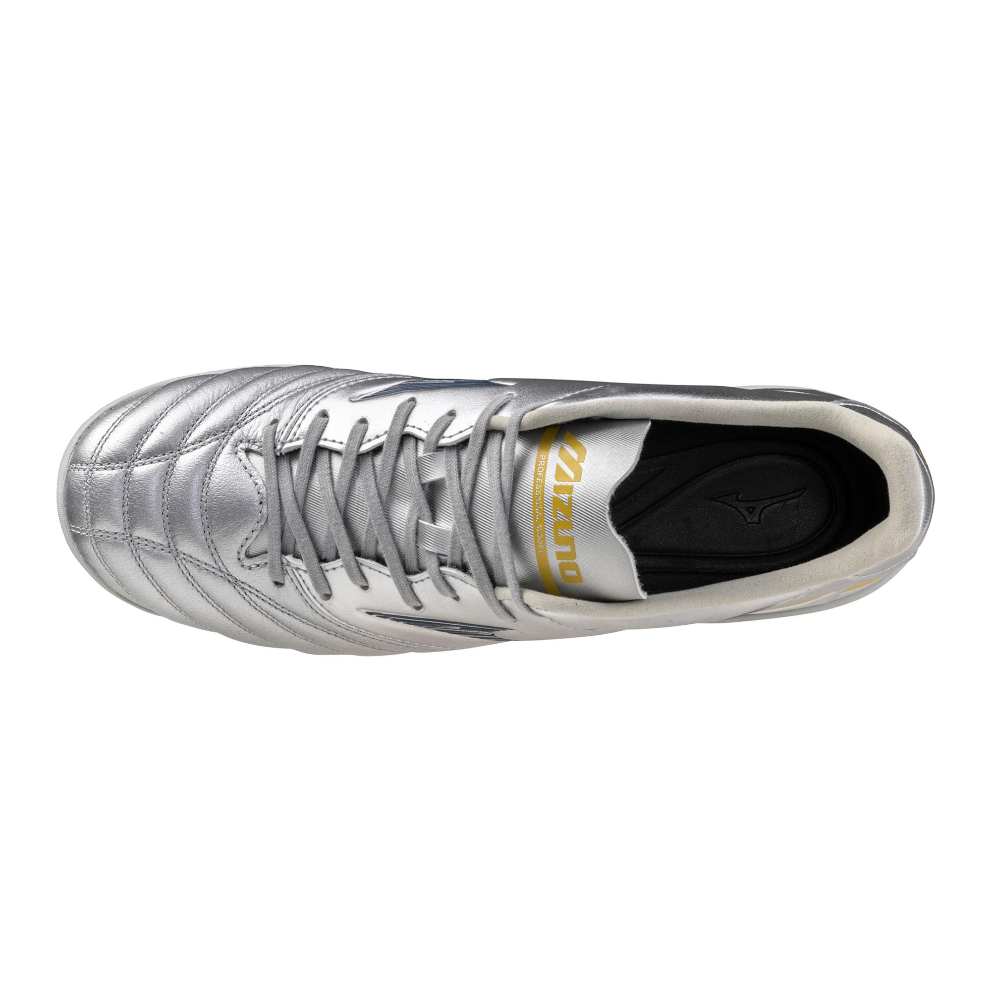 Morelia Neo IV Pro KL AS Turf Soccer Shoe, Platinum Silver - Image 4