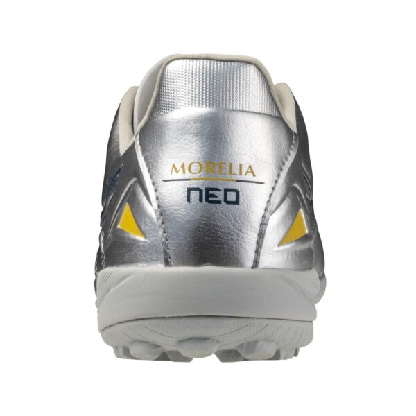 Morelia Neo IV Pro KL AS Turf Soccer Shoe, Platinum Silver - Image 5