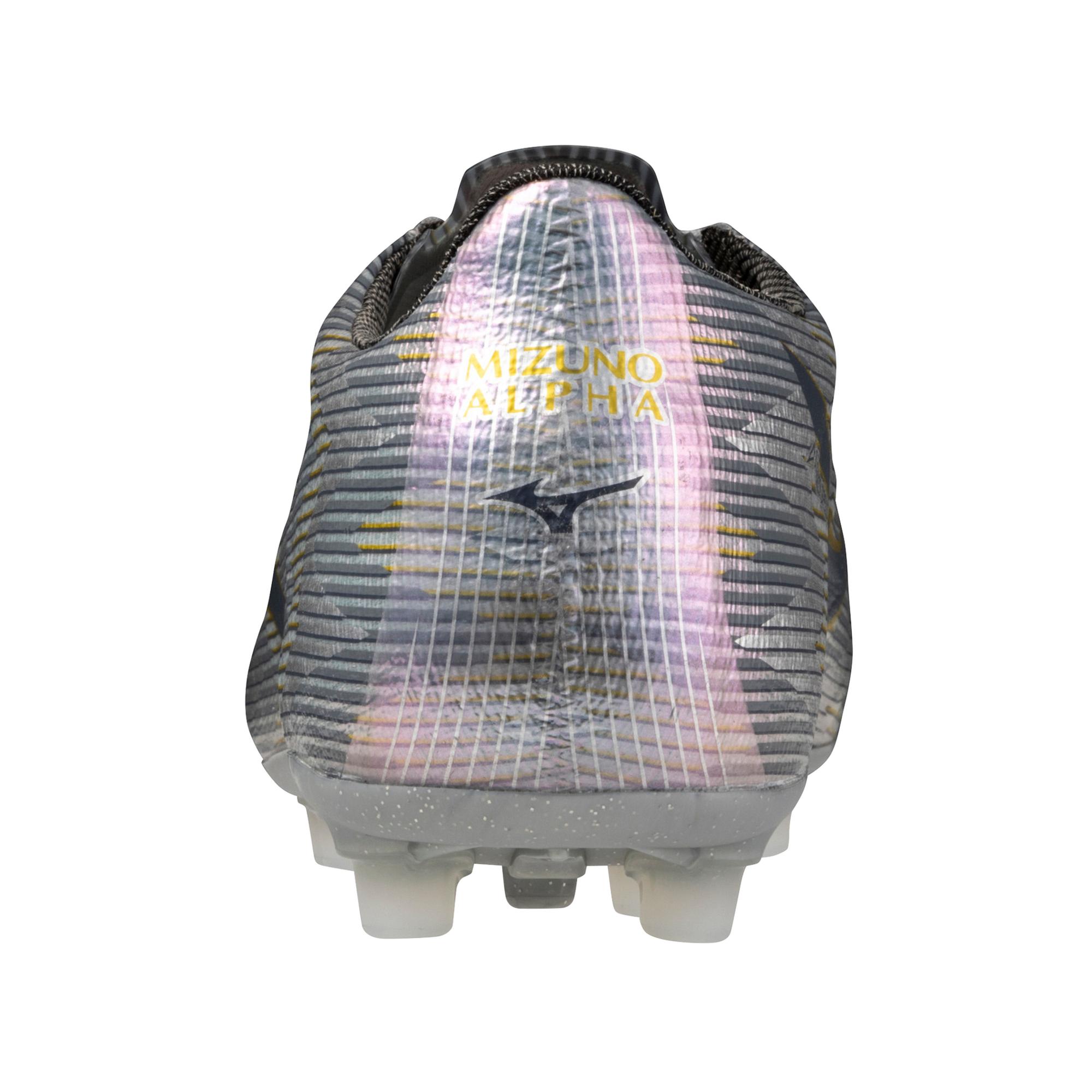 Mizuno Alpha II Japan AG Artificial Grass Soccer Cleat, Platinum Silver - Image 5