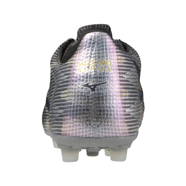 Mizuno Alpha II Elite AG Artificial Grass Soccer Cleat, Platinum Silver - Image 5