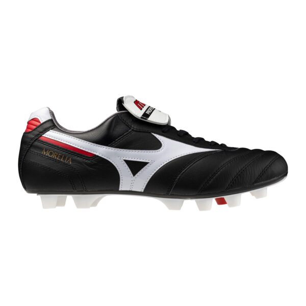 Morelia II Made in Japan KL Soccer Cleat, Black/White - Image 6