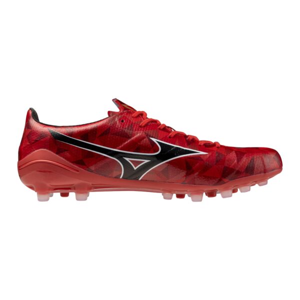 Mizuno Alpha II Elite AG Artificial Grass Soccer Cleat, Red/Black - Image 3