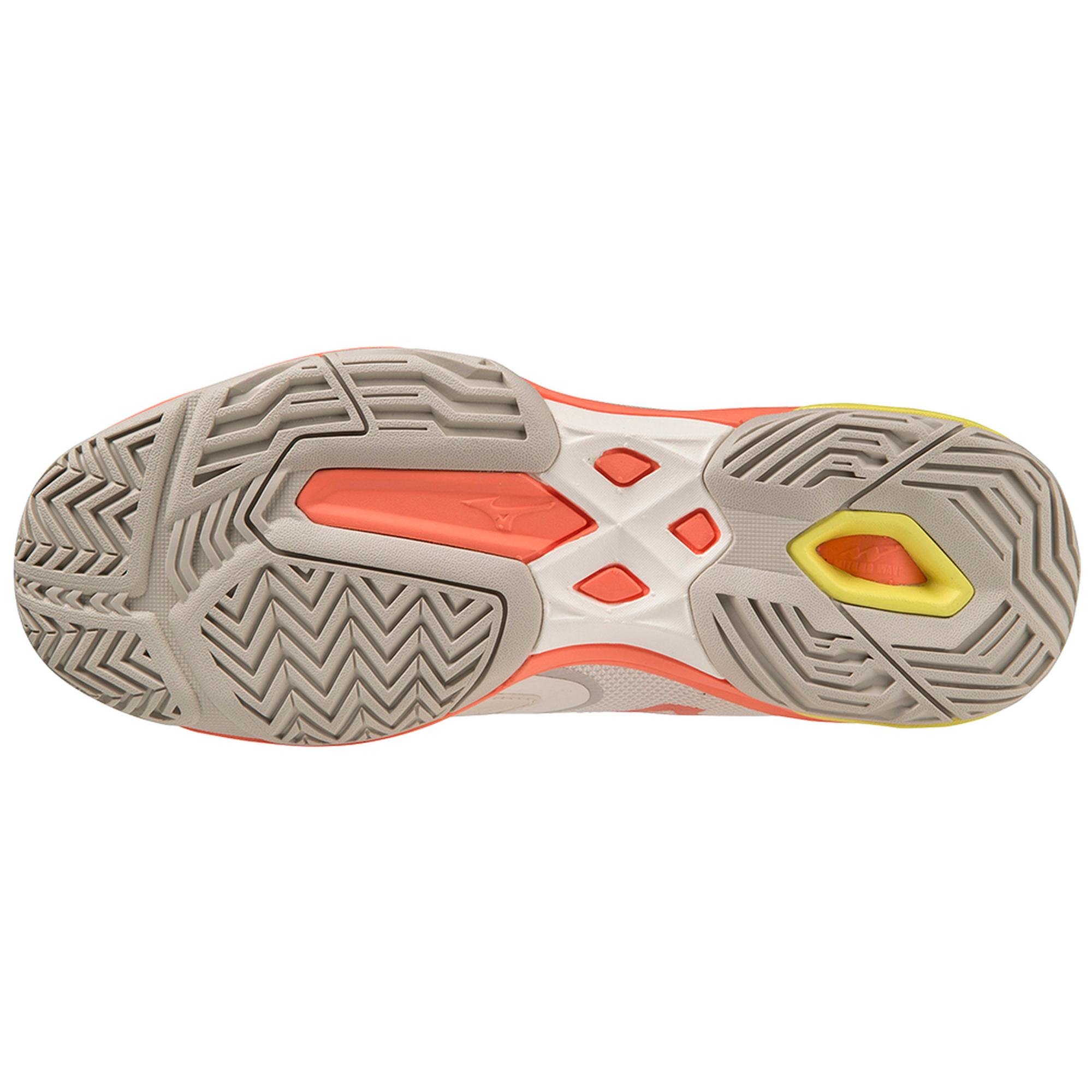 Wave Exceed Light 2 AC Women's Tennis Shoe, Snow White/Fusion Coral - Image 2