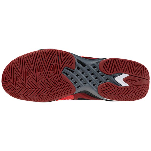 Wave Exceed Tour 6 AC Men's Tennis Shoe, Radiant Red/White - Image 2