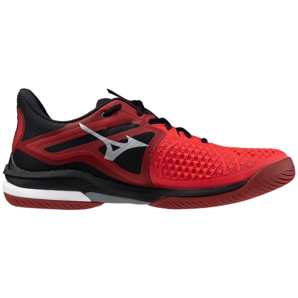 Wave Exceed Tour 6 AC Men's Tennis Shoe, Radiant Red/White - Image 3