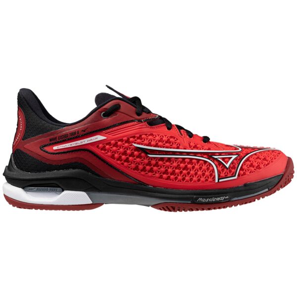 Wave Exceed Tour 6 AC Men's Tennis Shoe, Radiant Red/White - Image 6