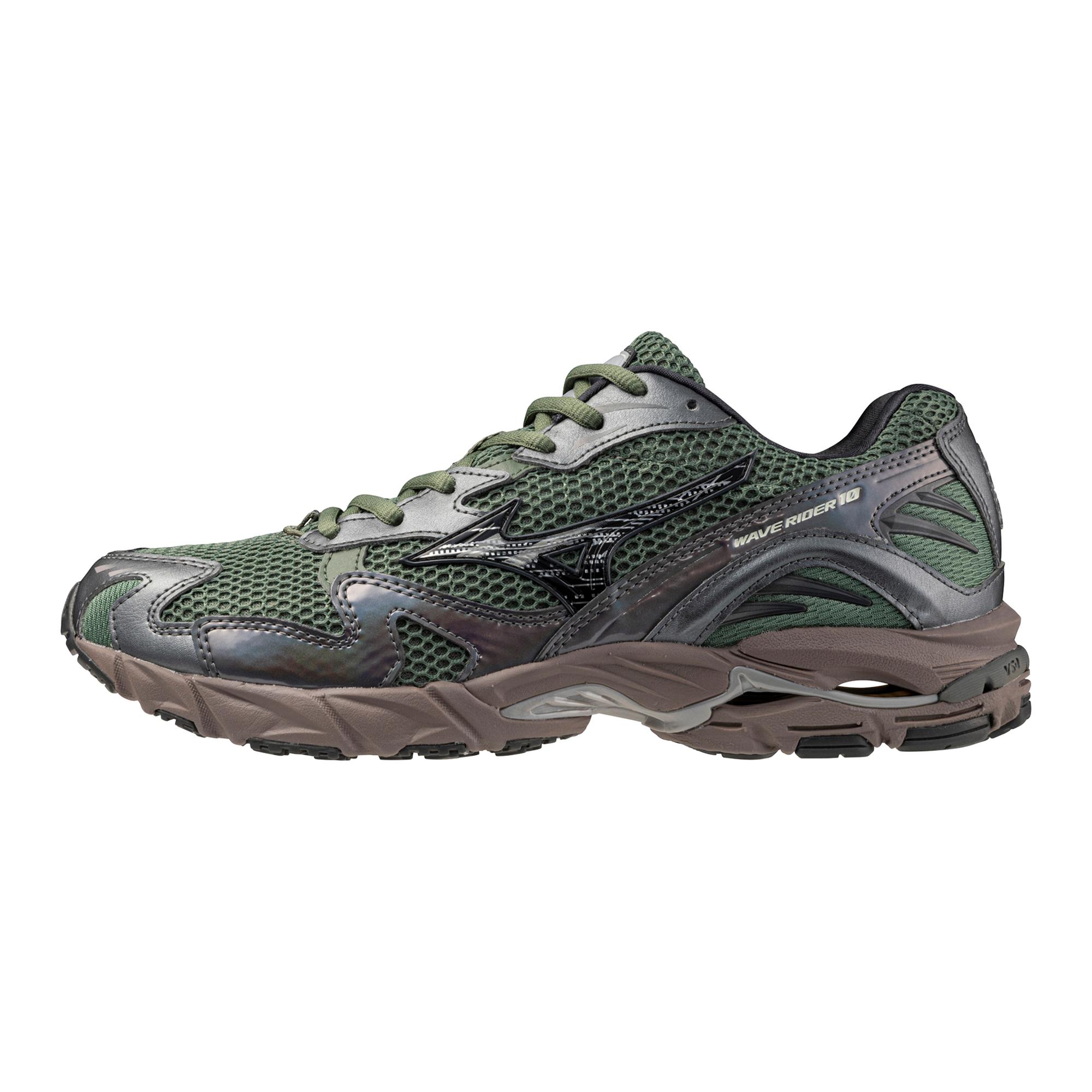 Wave Rider 10 Sportstyle Sneaker, Agave Green/Black Sand - Image 2