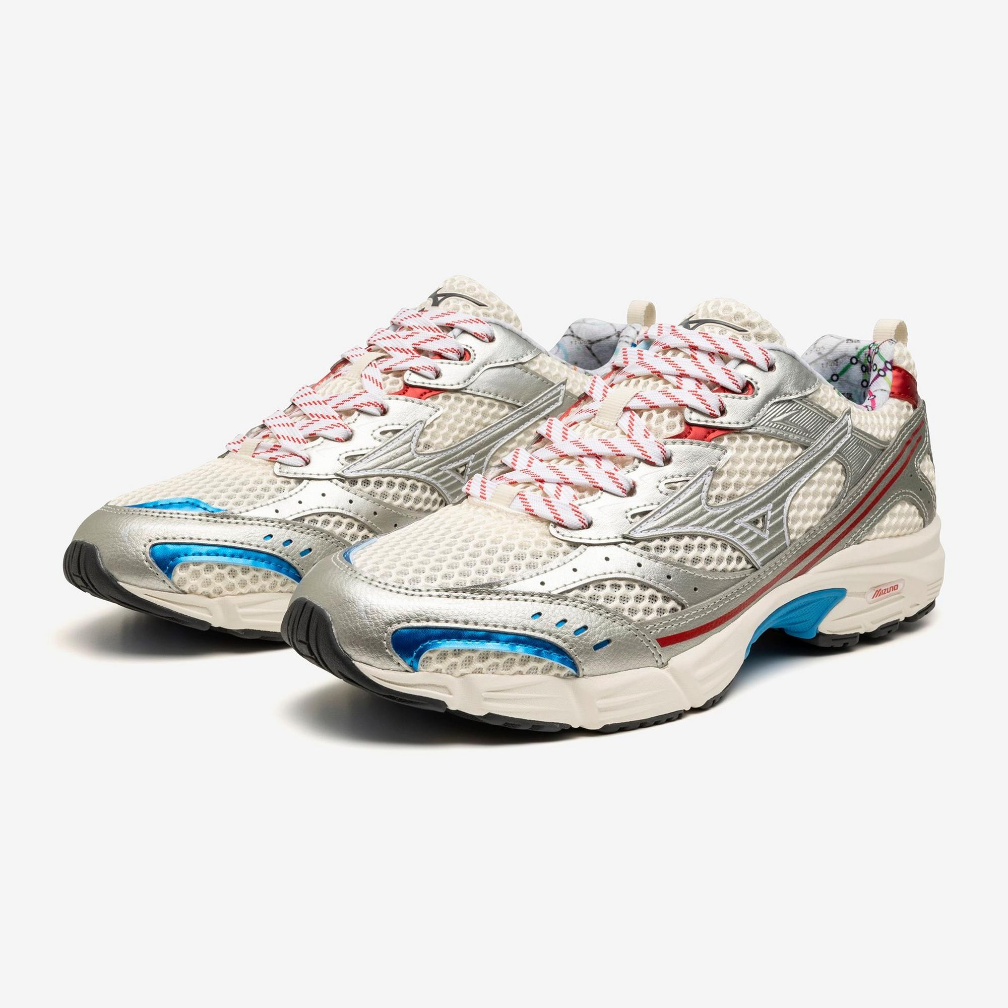 MXR Sportstyle Sneaker, Pristine/High Risk Red